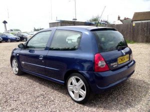 Used_Renault_Clio_Hatchback_2_0_16v_Renaultsport_172_3dr_2004_Blue